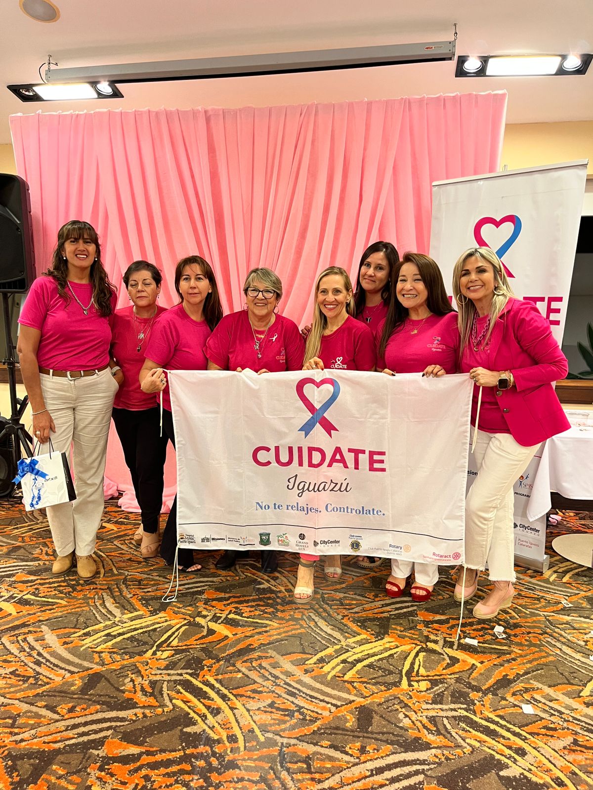 Mes Rosa: Cuídate Iguazú comenzó con las actividades para fomentar la prevención del cáncer de mama
