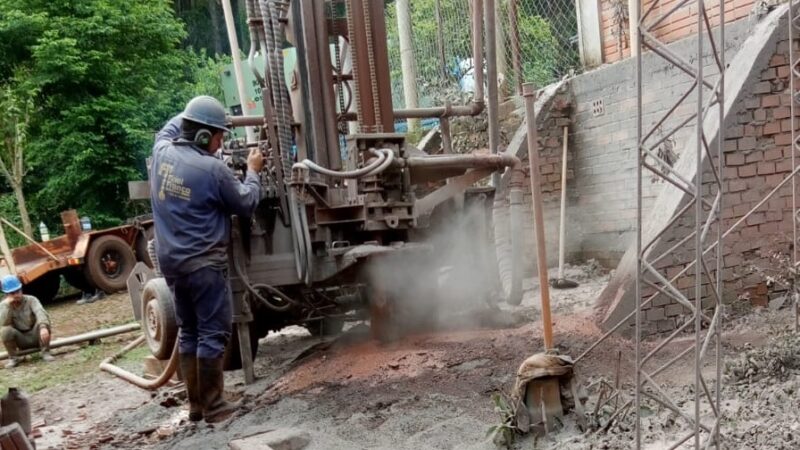 Fundación Padre Jose Marx SVD comenzó obra de perforación en Tekoa Mirĩ