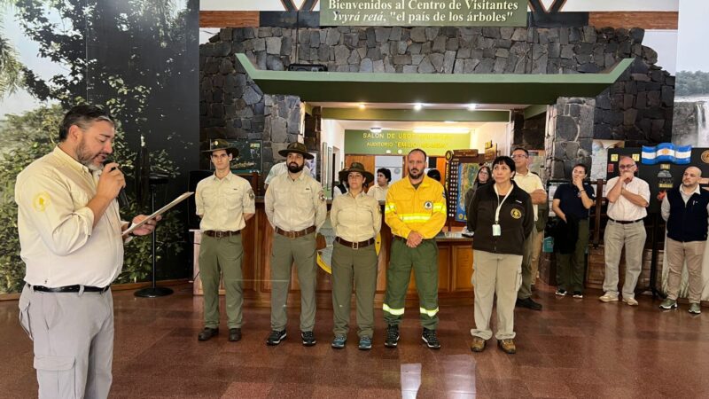 El Parque Nacional Iguazú celebró sus 89 años con un sencillo acto