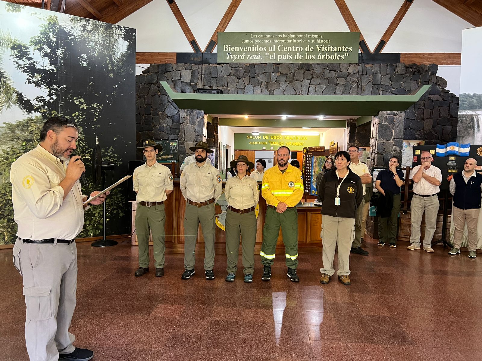 El Parque Nacional Iguazú celebró sus 89 años con un sencillo acto