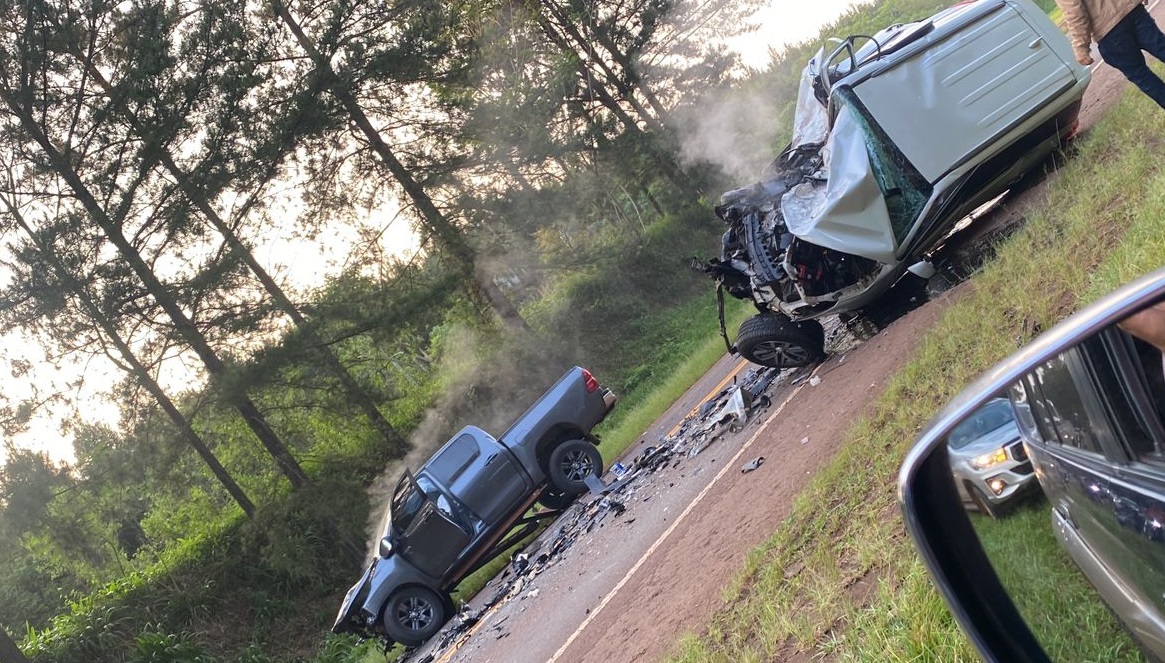 Son brasileños los fallecidos en el siniestro vial en Puerto Libertad