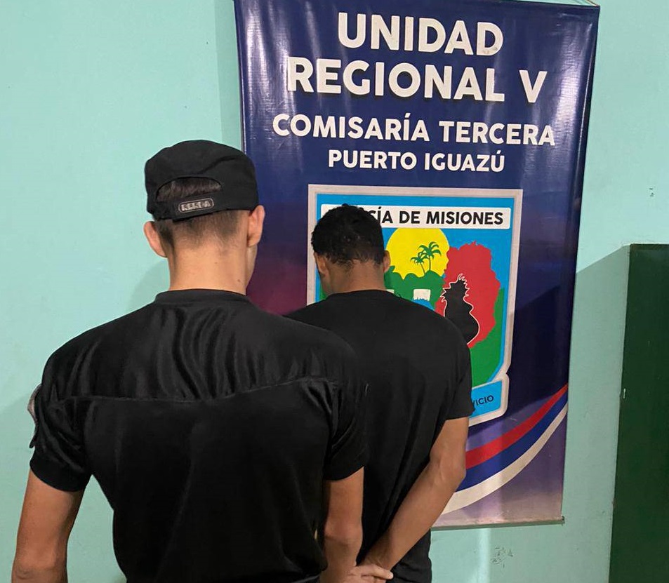 Detuvieron a dos hombres involucrados en varios robos en Puerto Iguazú
