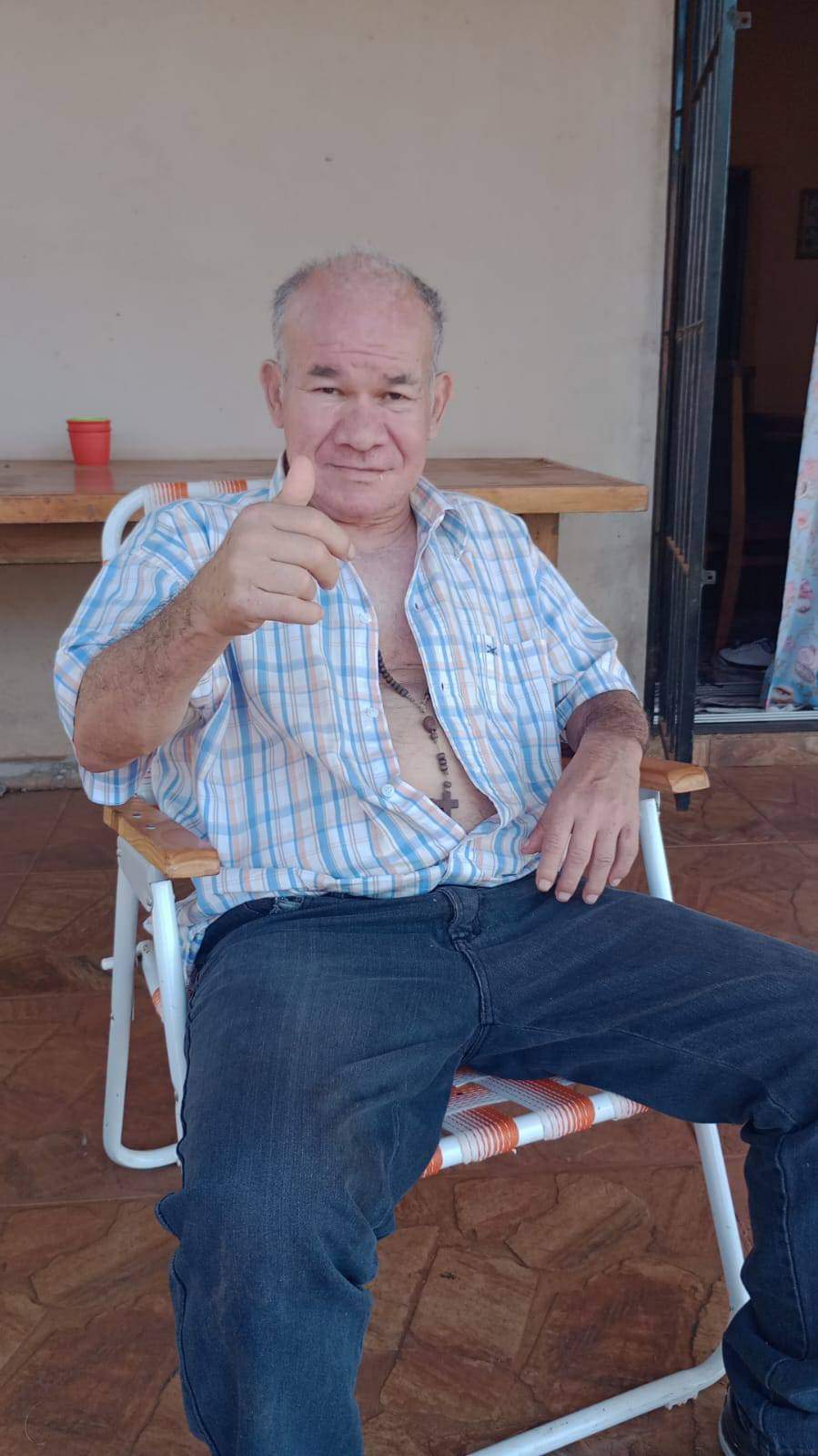 Buscan a Pedro Silvero que se ausentó del hogar de ancianos