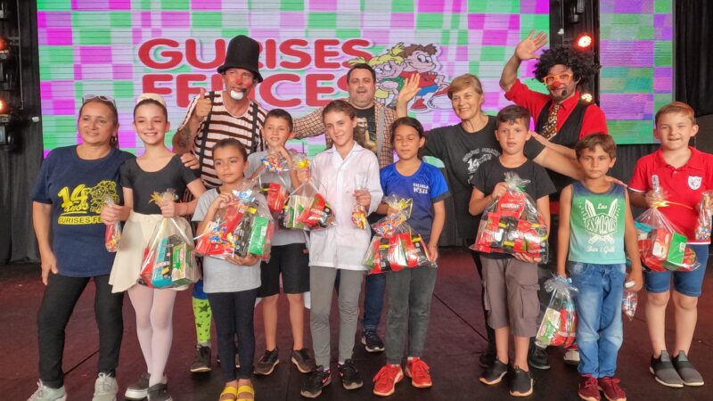 Gurises Felices animó a las infancias y brilló en la Fiesta de la Madera