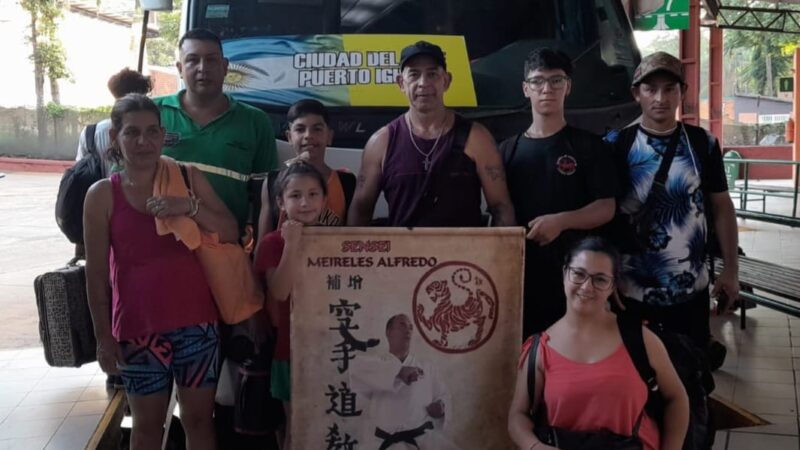 Cinco alumnos de la escuela de Karate de Iguazú competirán este domingo en Asunción