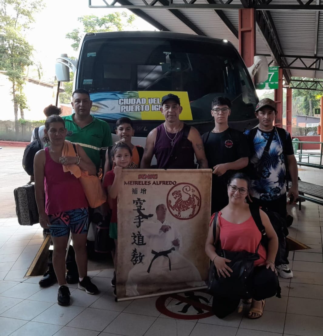 Cinco alumnos de la escuela de Karate de Iguazú competirán este domingo en Asunción
