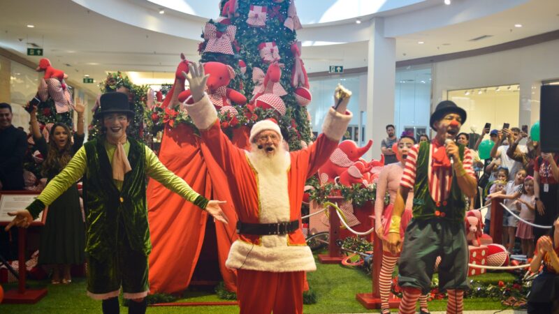 Con una gran fiesta llega de Papá Noel este domingo al shopping Catuaí Palladium