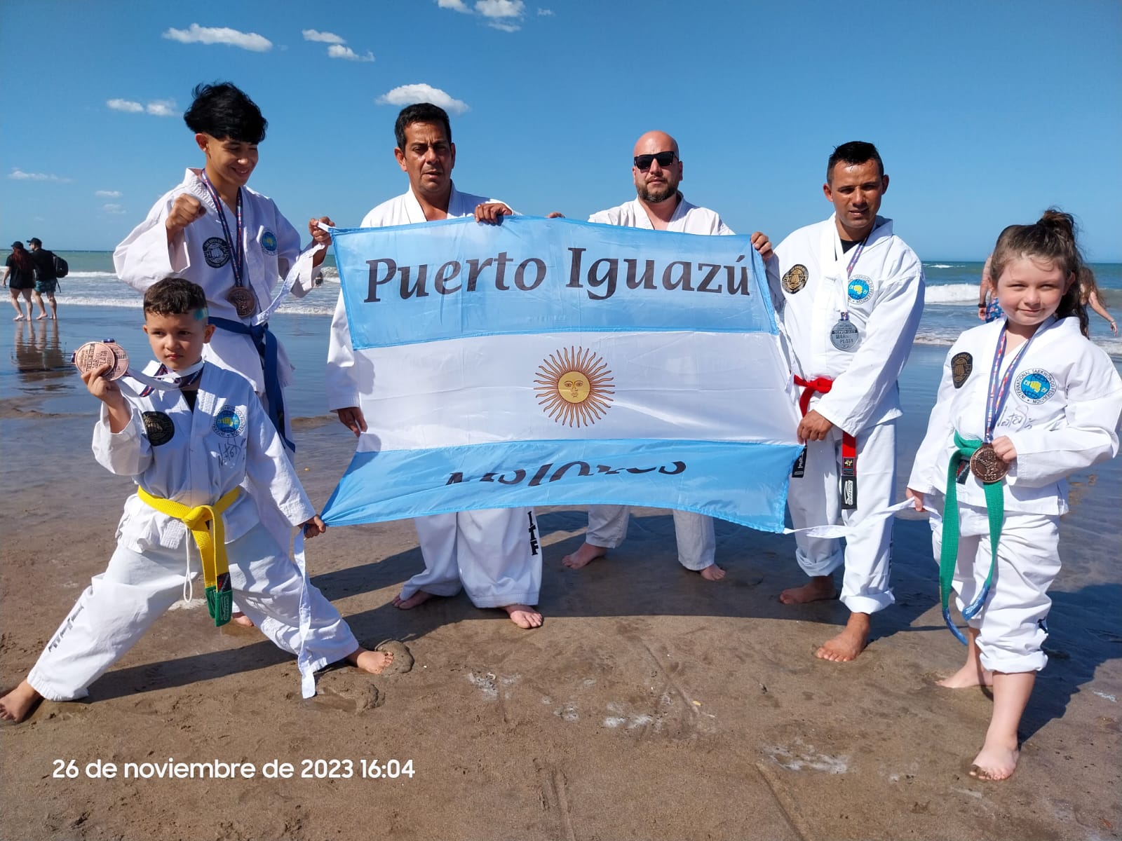 El Taewondistas Iguazuenses participaron del Sudamericano en Mar del Plata