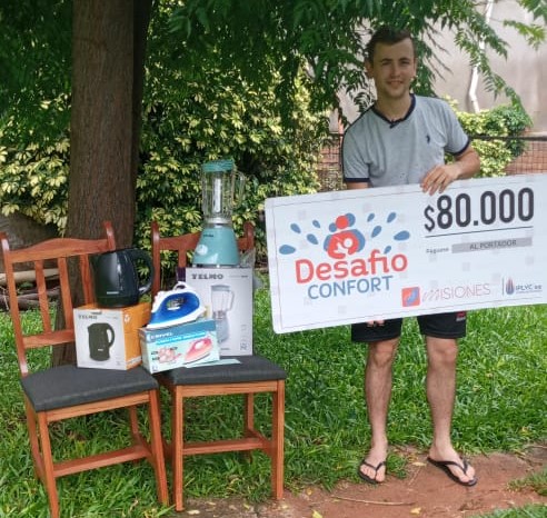 Usará el premio de Desafío Confort para seguir construyendo