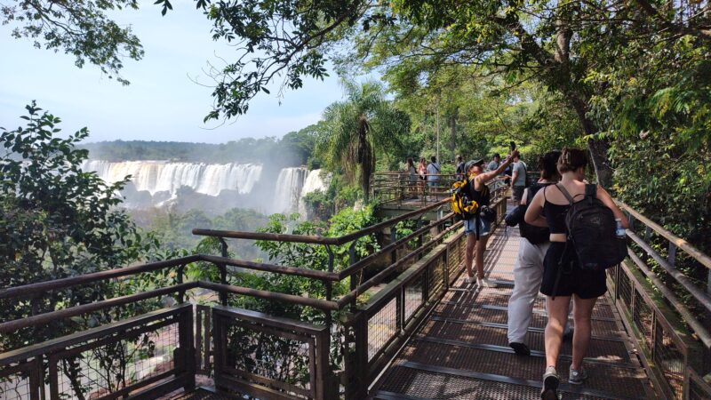 El Parque Nacional Iguazú abre sus puertas normalmente el 1 de enero