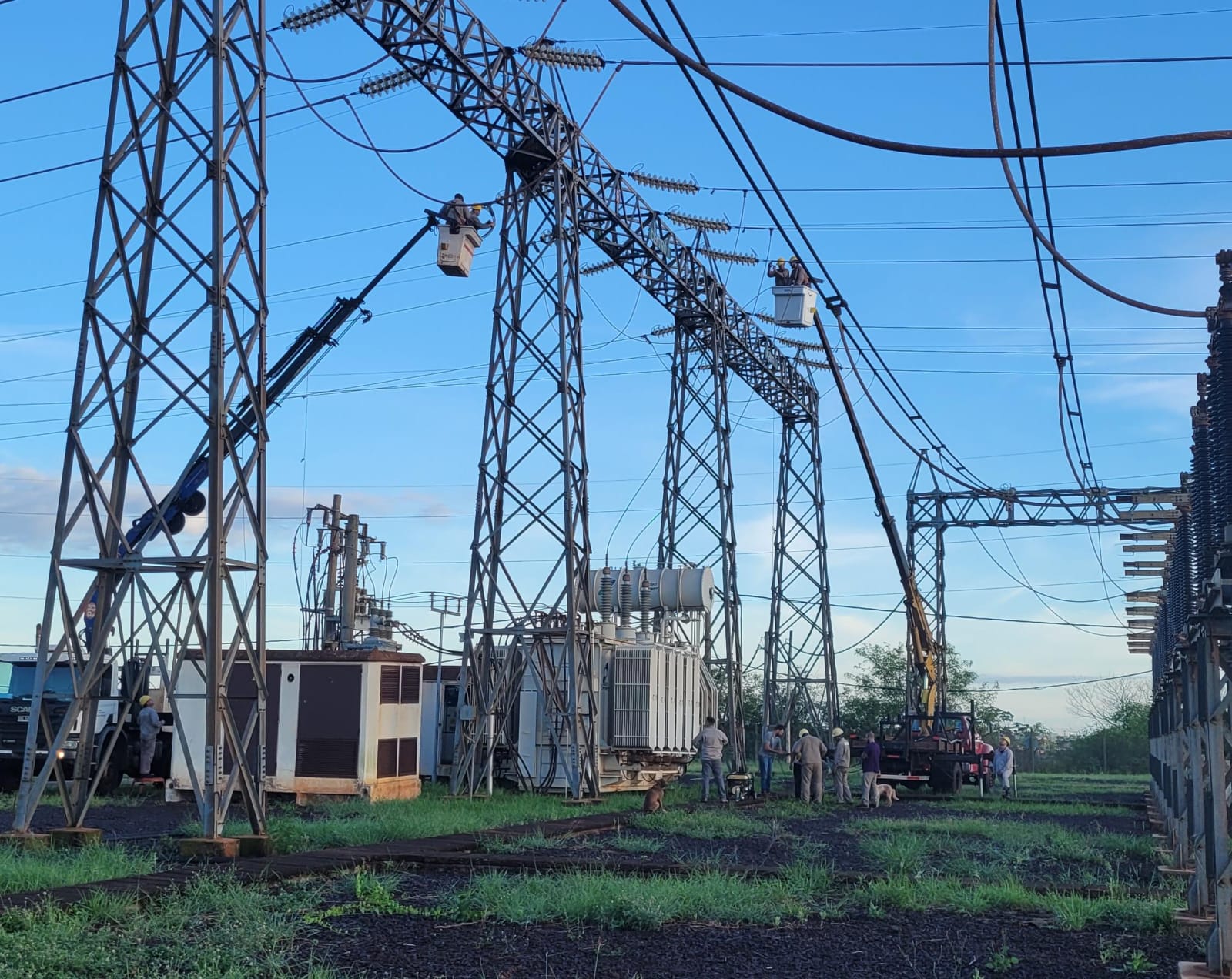 Posadas: trabajan para optimizar las líneas en 132 KV de cara al verano