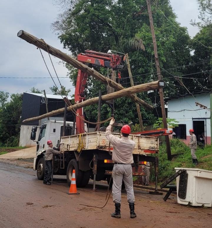 Tras las tormentas invirtieron $1.669.635.000 en infraestructura energética para restablecer el servicio