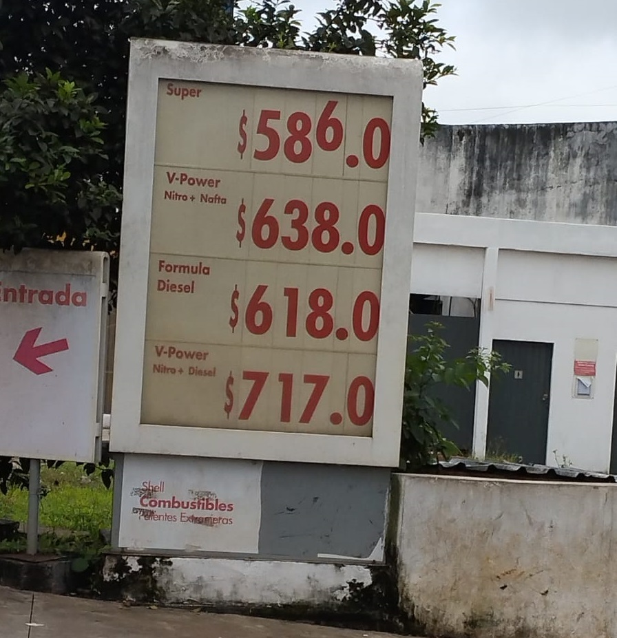 Shell Iguazú aumentó un promedio de 90 pesos el litro de combustible