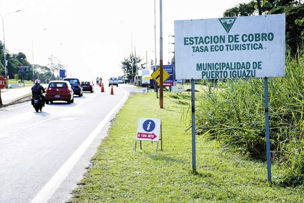 La tasa ecoturística cuesta 1400 pesos por persona en Iguazú