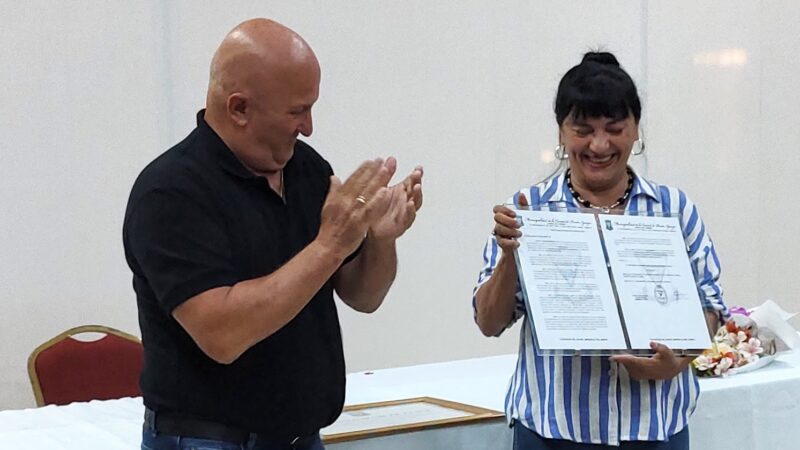 La docente que inspira, Viviana Yommi fue declarada ciudadana Ilustre