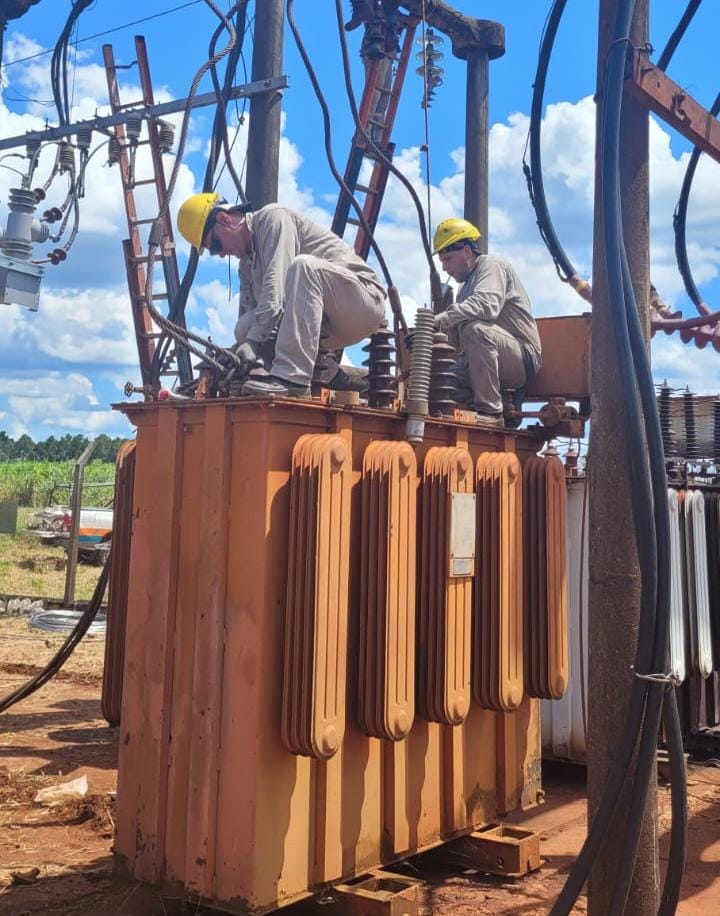 Finalizaron los trabajos para ampliar la potencia en Santo Pipó