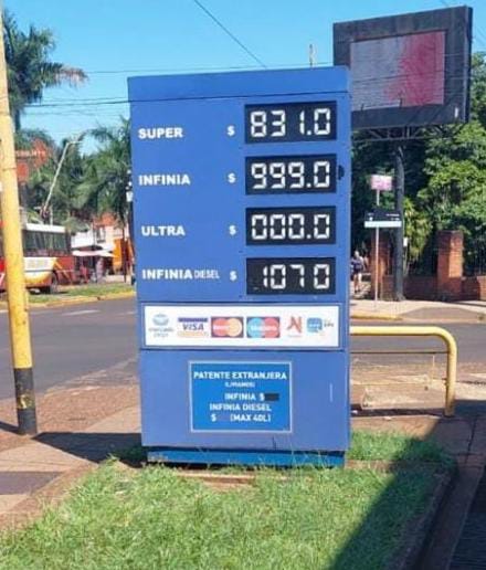 A media mañana YPF también aumentó los precios en Iguazú