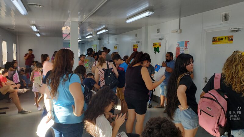 Alrededor de 100 alumnos fueron atendidos en el operativo vuelta a clases en el hospital Modular