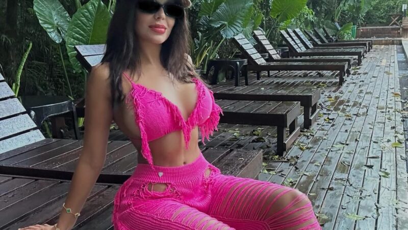 Charlotte Caniggia eligió Iguazú para celebrar su cumpleaños