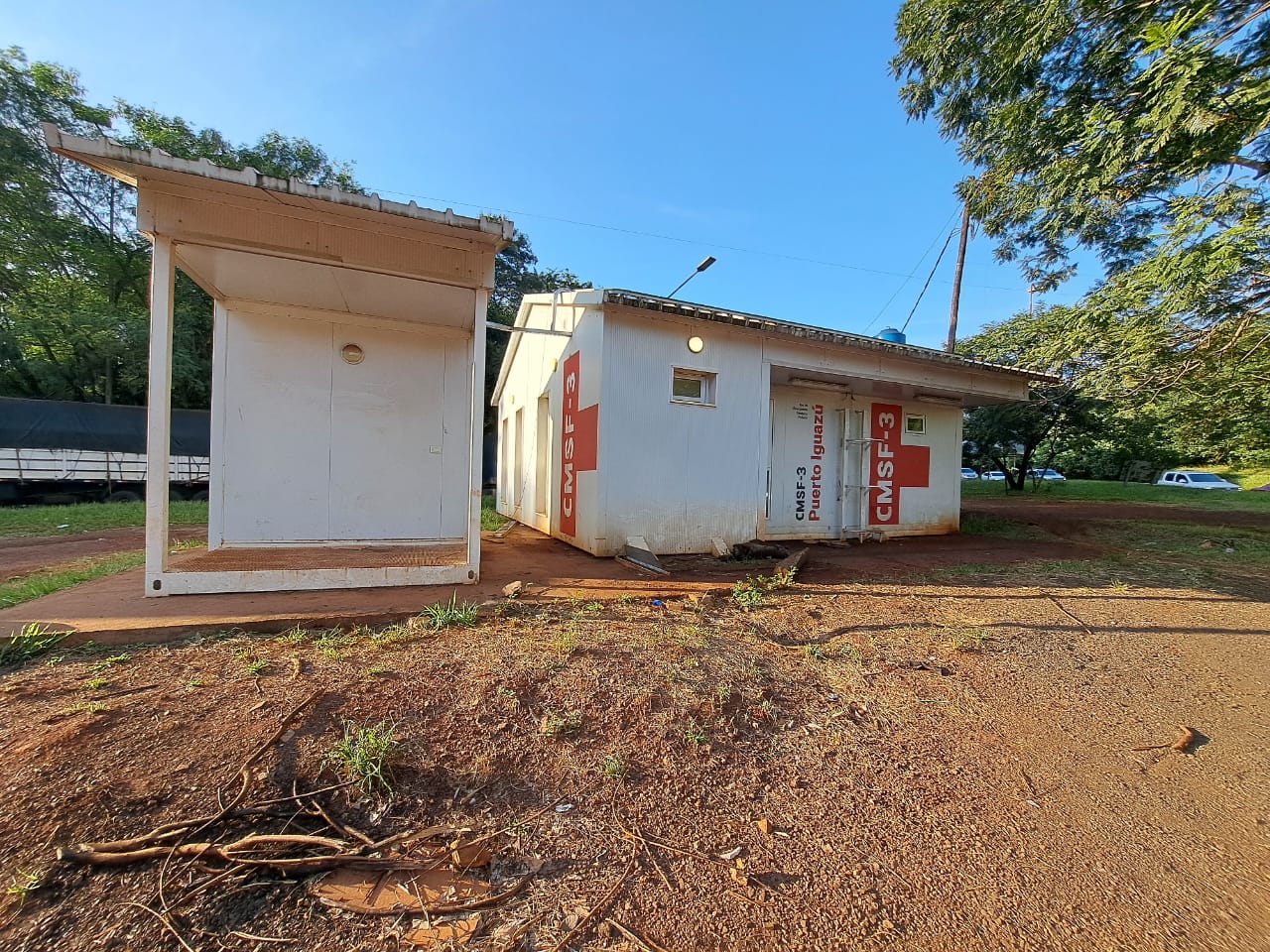 Iguazú: “Resguardaron” el generador del centro de salud de la aduana