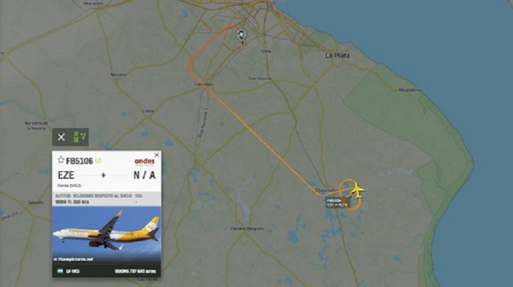 Vuelo de FlyBondi debió regresar a Ezeiza por una falla, los pasajeros abordaron otro vuelo horas más tarde