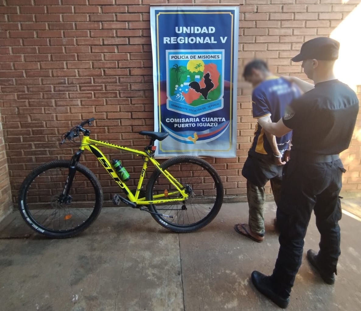 Nuevamente cayó “Escracho” esta vez con una bicicleta robada