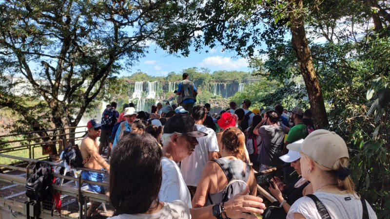 Semana Santa: Casi 25 mil turistas visitaron cataratas en lo que va del fin de semana XXL