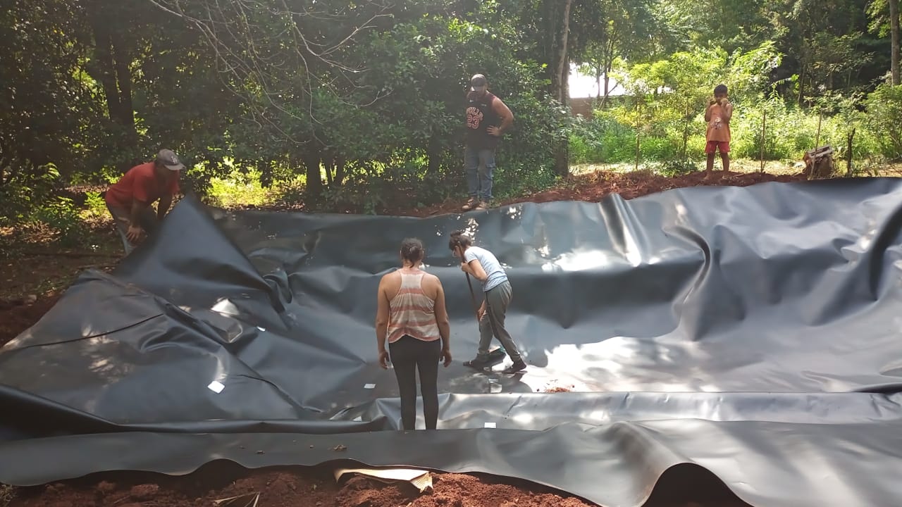 Ecocisterna: Implementan el sistema sustentable en las chacras de las 2.000 hectáreas