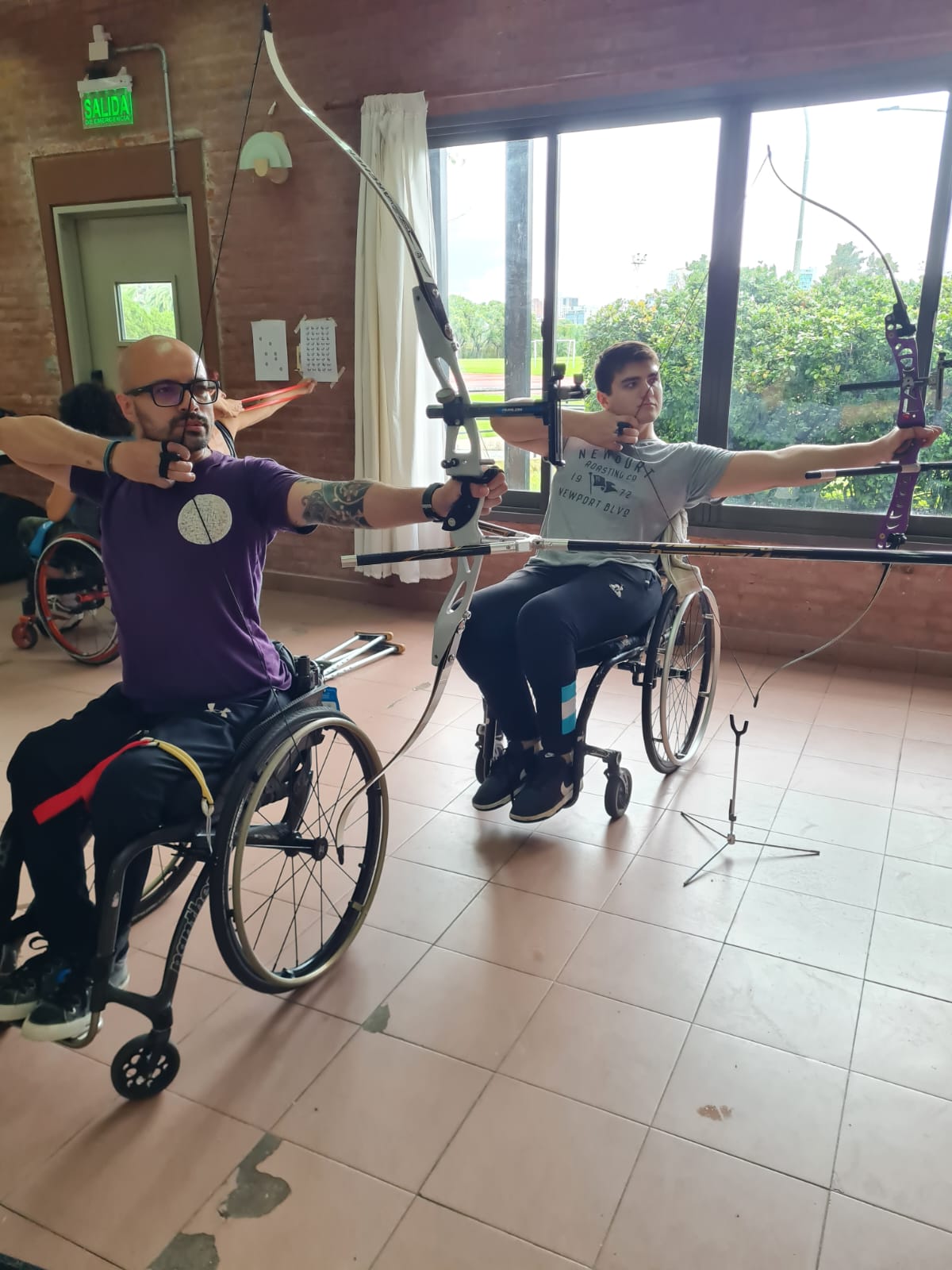 Nahuel “Tuky” Speranza logró integrar la Selección Nacional paralímpica de Tiro con Arco