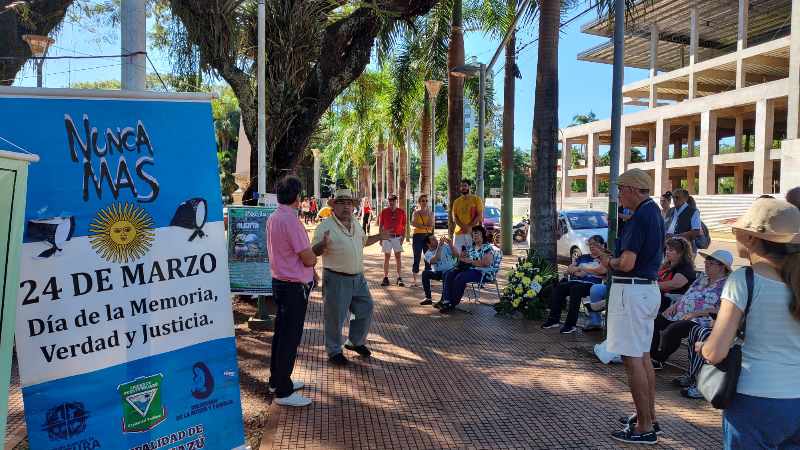 Recordaron a las victimas de la dictadura con un emotivo acto en Iguazú