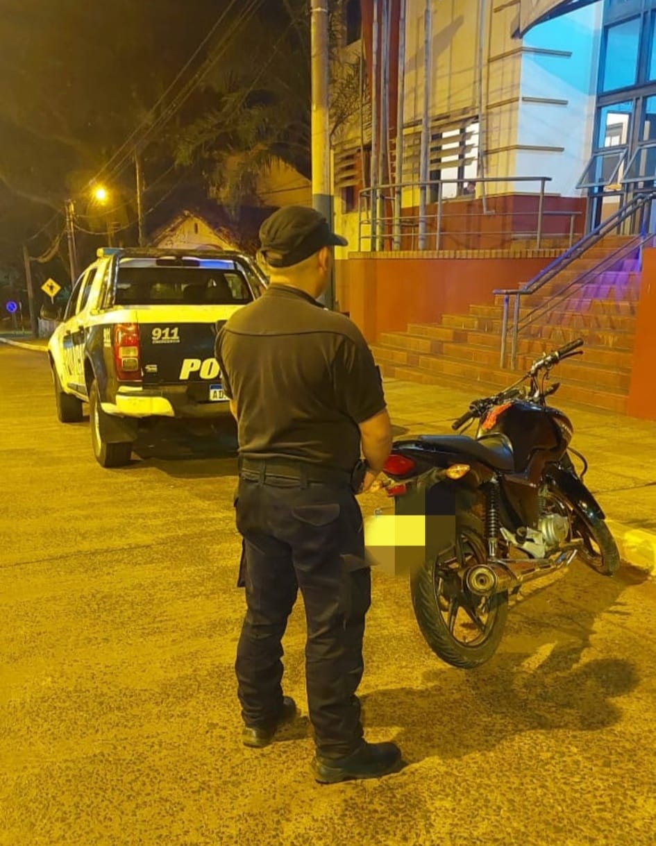 Dos motocicletas recuperadas y un menor demorado por el hecho