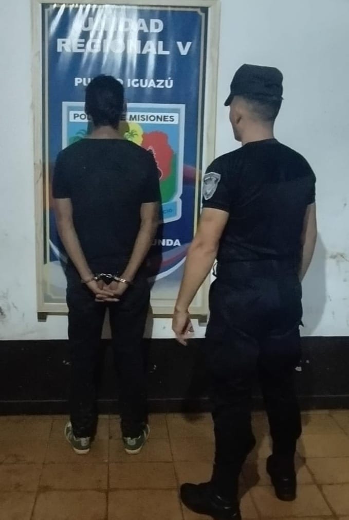 Cayó «mono» involucrado en el robo y comercialización de un televisor y una garrafa