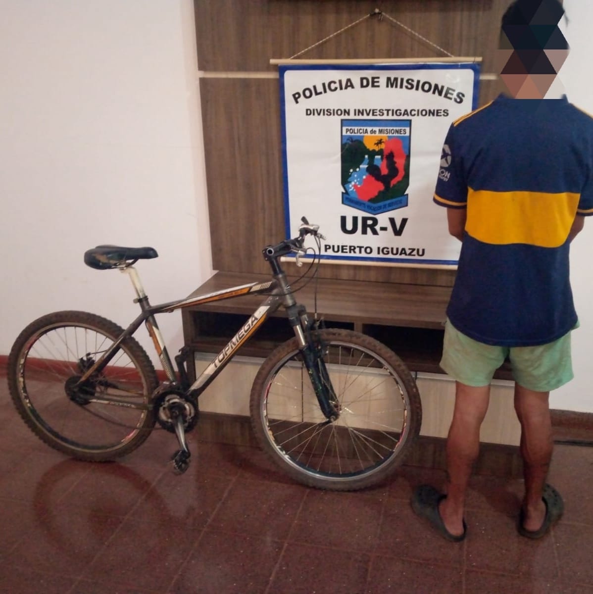 Detuvieron a «Orti», por robar una bicicleta que luego comercializó