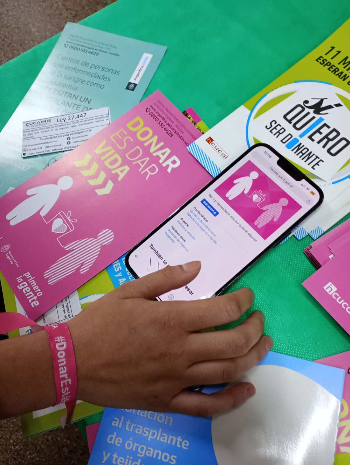 Habrá actividades de concientización por el Día Nacional del Donante de Órganos y Tejidos