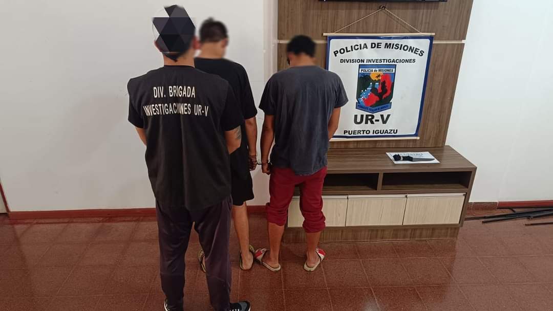 Iguazú: Apuñalaron a un hombre para robarle y fueron detenidos