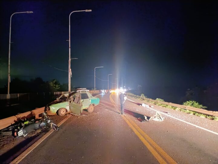 Motociclista con domicilio en Iguazú falleció en el siniestro vial en puente Urugua-í