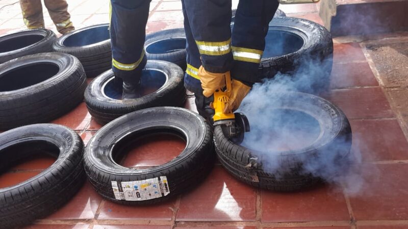 Aduana subastará como caucho casi 40 mil cubiertas incautadas