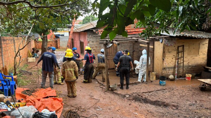 Encuentran restos óseos en un pozo durante la búsqueda de Jorge Omar Rivero en Iguazú: hay dos detenidos