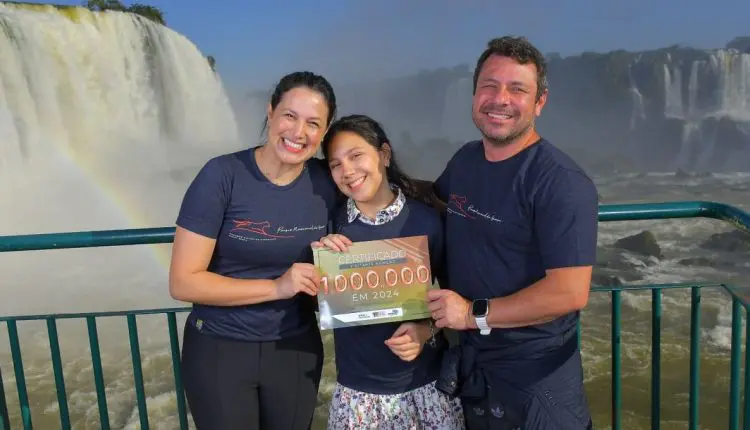 Cataratas del lado brasilero ya recibió al turista 1 millón en 2024