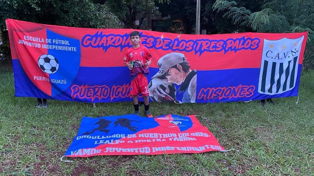 “El sueño del pibe” Jonás participa de las pruebas de jugadores en Racing Club