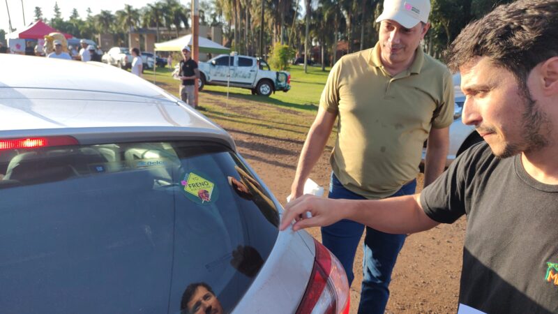 “Yo freno por la fauna” la campaña de concientización llegó a Iguazú