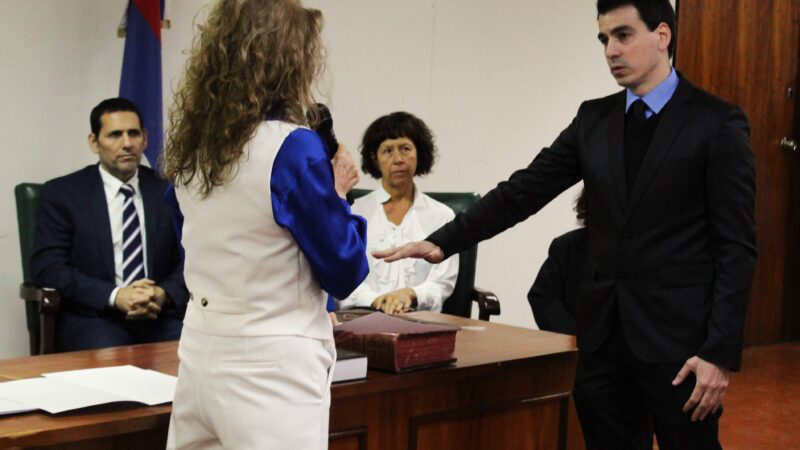 Gustavo Recalde se convirtió oficialmente en el fiscal del Juzgado de Instrucción Nº 3