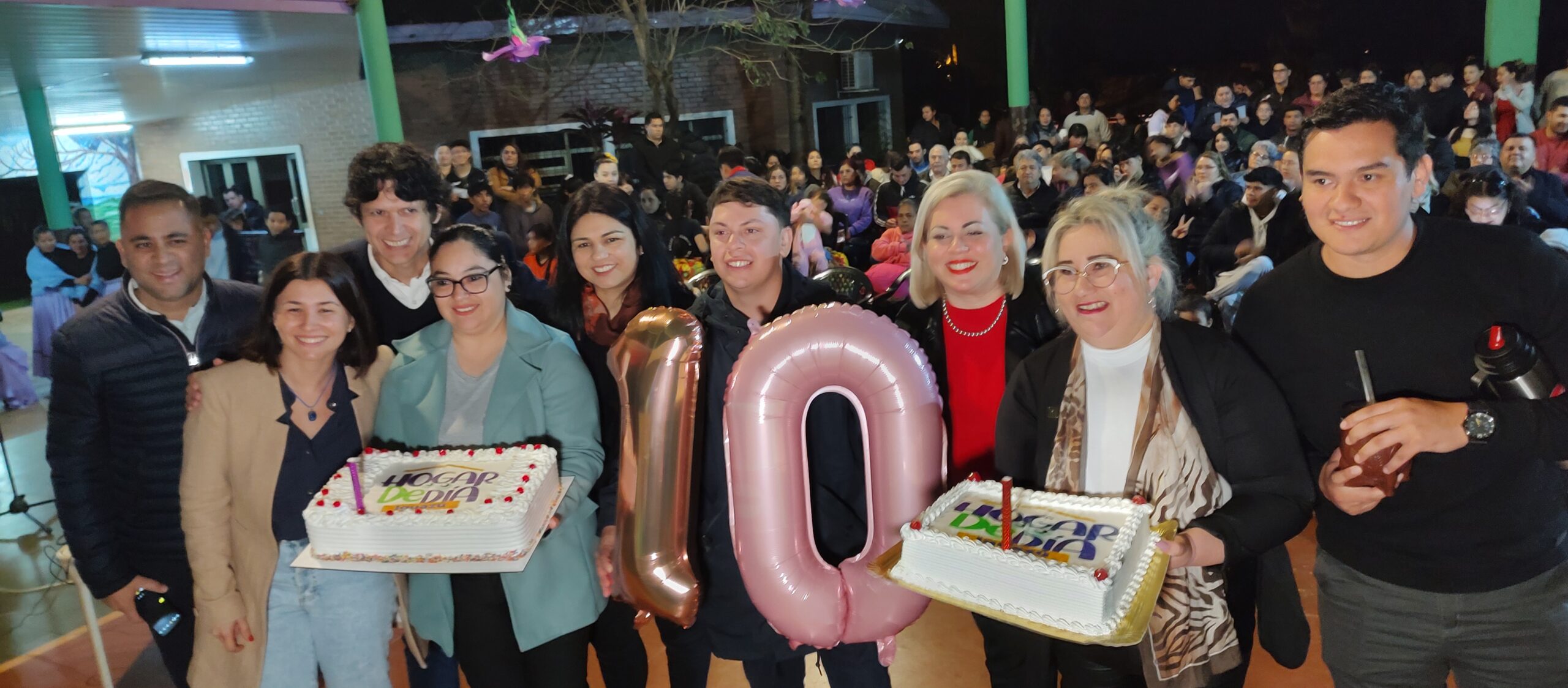 Celebraron los 10 años del Hogar de Día de Iguazú con una Gran Peña Folclórica