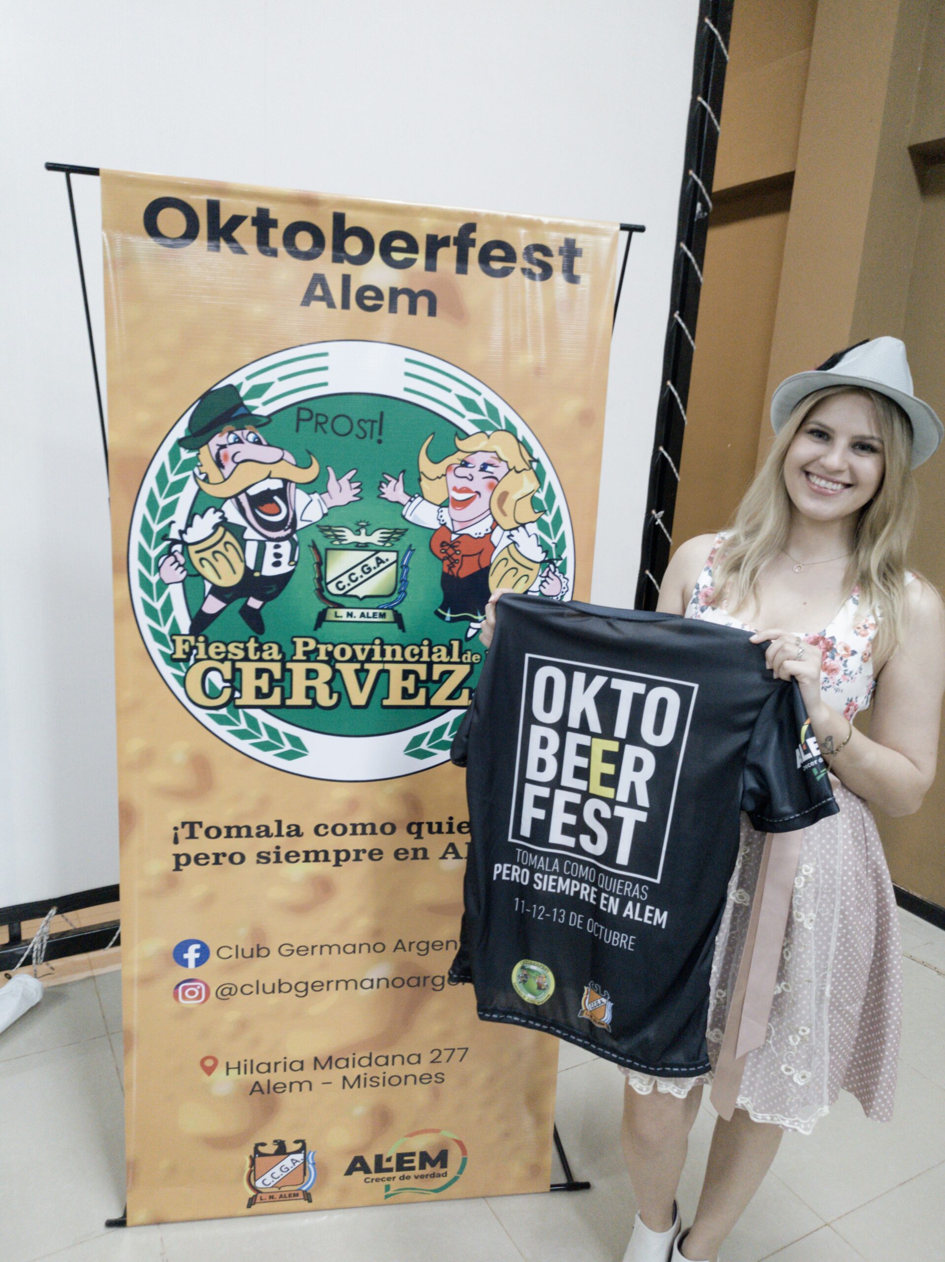 Iguazú: Presentaron el Alem Fest y la 48º edición de Oktoberfest Alem
