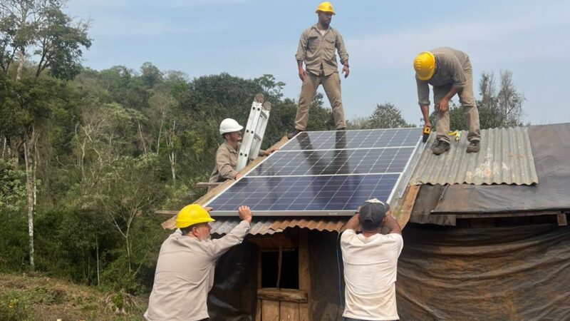 Energía de Misiones impulsa el acceso a la energía solar en Bernardo de Irigoyen