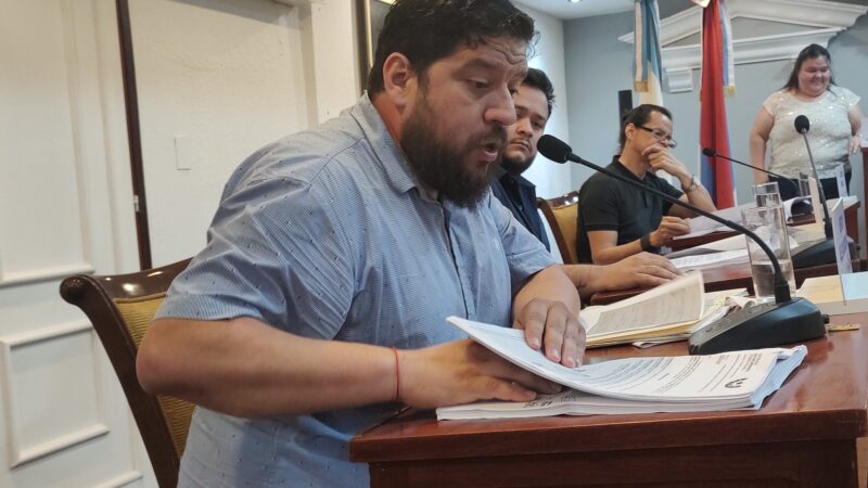 Solicitan un pedido de informe sobre los avances de la Obra de agua potable barrio Los Yerbales