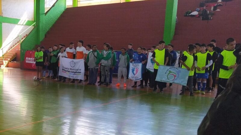 Iguazú será sede del 2º Encuentro de futbol 5 de Escuelas de Especiales de la triple frontera