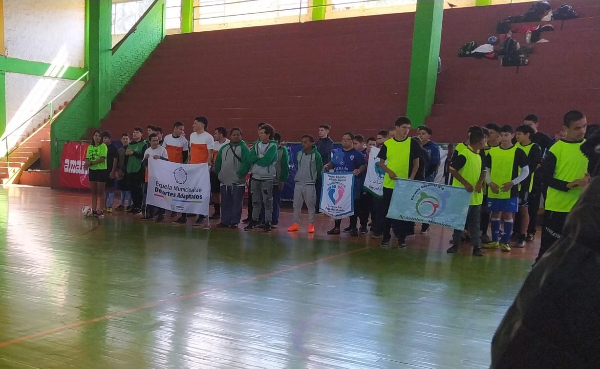 Iguazú será sede del 2º Encuentro de futbol 5 de Escuelas de Especiales de la triple frontera