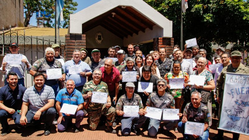 Reconocieron a los soldados de Malvinas y brindaron beneficios a través de una ordenanza en Iguazú