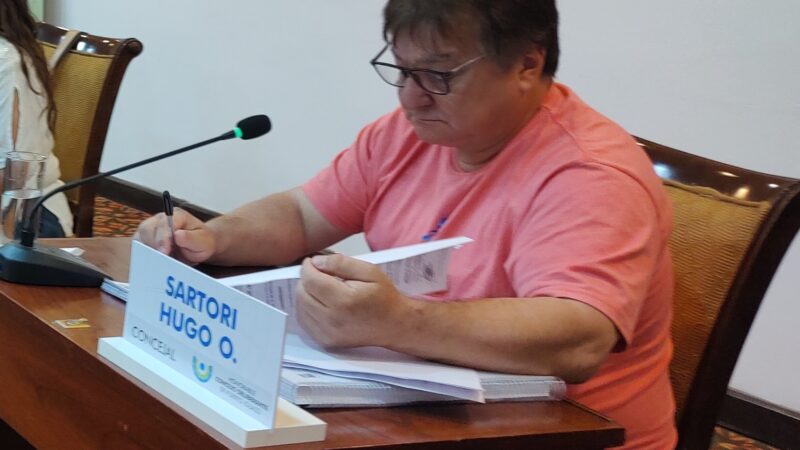 Iguazú: Remarcaron la incompatibilidad de cargos del concejal Chito Sartori